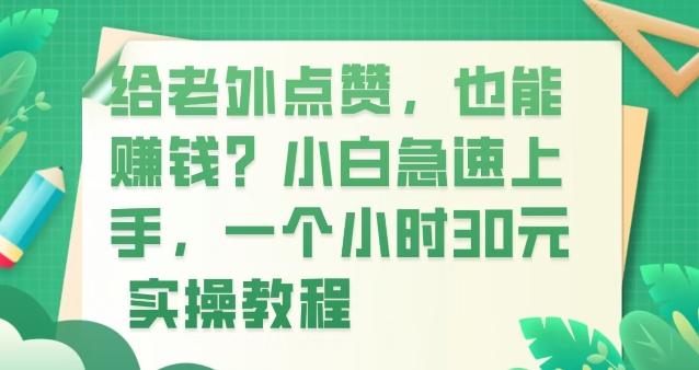 给老外点赞，也能赚钱？小白急速上手，实操教程-小鹏项目网