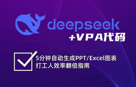 DeepSeek从入门到精通：解锁Excel和VBA高效办公新技能-小鹏项目网