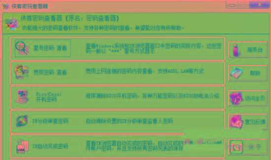 侠客星号密码查看器 v4.93 免费版-小鹏项目网