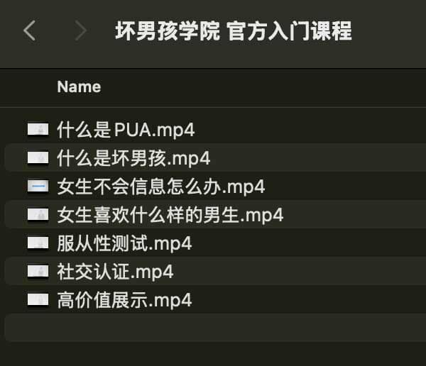 坏男孩学院 官方入门课程-小鹏项目网