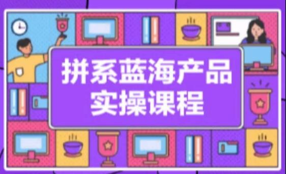 拼系冷门蓝海产品实操课程，从注册店铺到选品上架到流量维护环环相扣-小鹏项目网