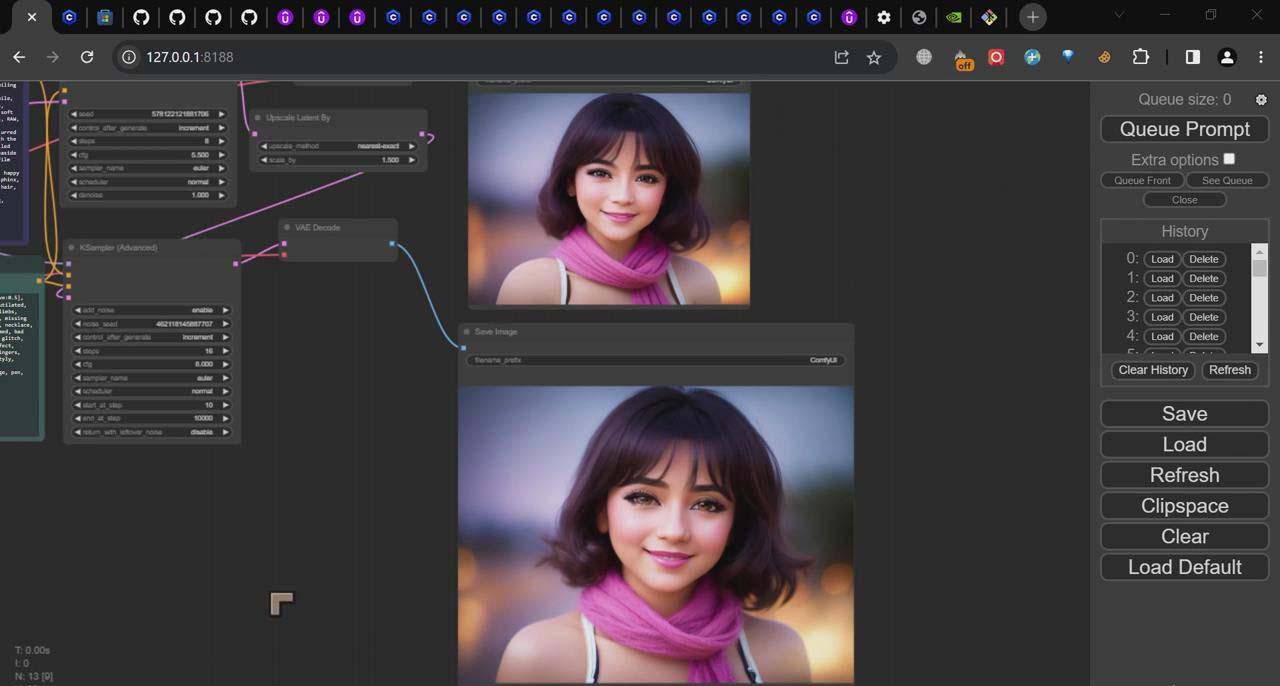 图片[2]-ComfyUI 利用 Stable Diffusion 学习AI GUI 工作流程教程-中英字幕-小鹏项目网