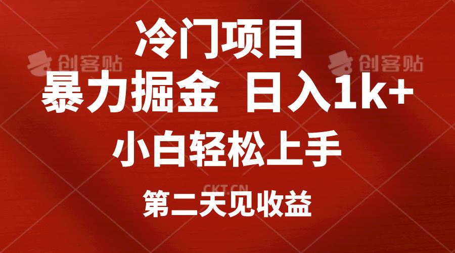 冷门项目，靠一款软件定制头像引流 日入1000+小白轻松上手，第二天见收益-小鹏项目网
