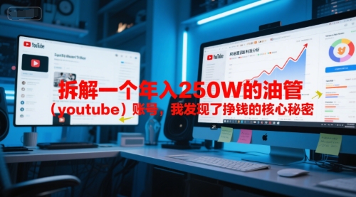 付费文章：拆解一个年入250W的油管(youtube)账号，我发现了挣钱的核心秘密-小鹏项目网