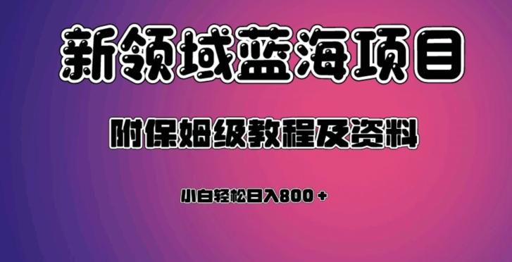 虚拟资源蓝海领域新项目，轻松日入800＋，附保姆级教程及资料-小鹏项目网