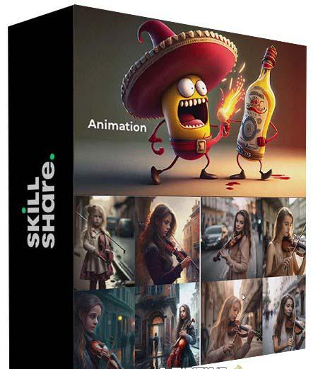 图片[1]-掌握 MidJourney V5 AI + ChatGPT创建一致的角色设计图像-22节课-中英字幕-小鹏项目网