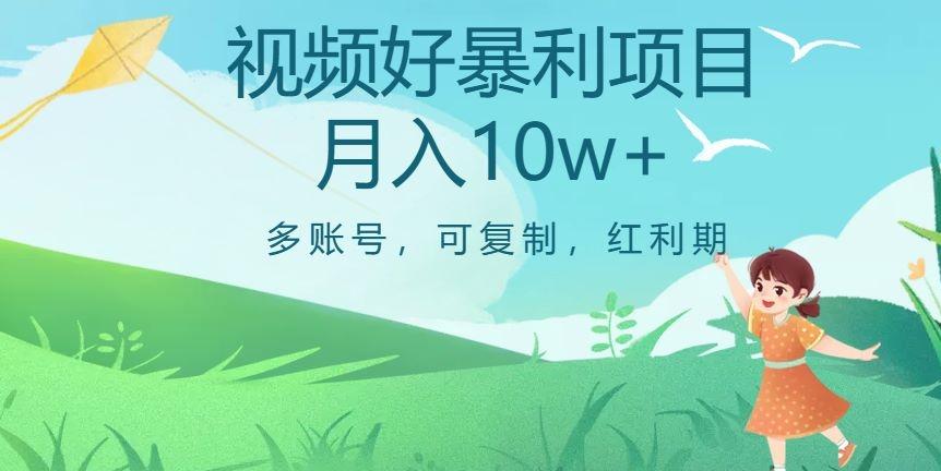 外边收费699项目，视频号暴利项目，多账号可复制，红利期-小鹏项目网