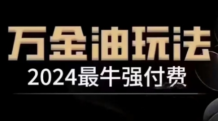 2024最牛强付费，万金油强付费玩法，干货满满，全程实操起飞(更新25年04月)-小鹏项目网