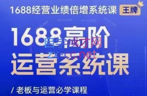 林一电商圈子·1688高阶运营系统课-小鹏项目网
