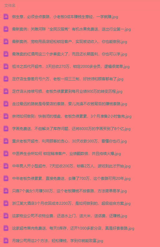 图片[3]-(9607期)真实有效391套商业模式，年入几十到几百万案例解析(电子书+视频+图文)-小鹏项目网