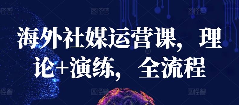 海外社媒运营课，理论+演练，全流程-小鹏项目网