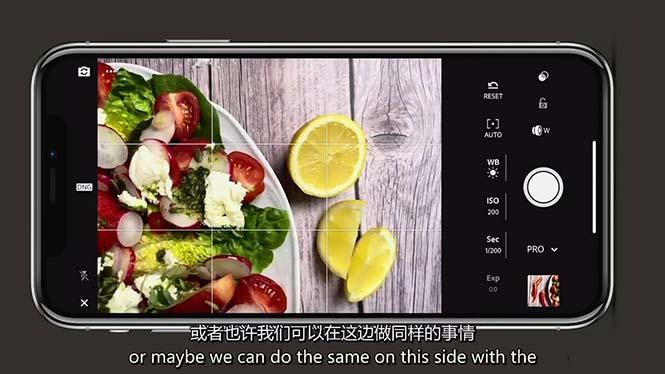 图片[5]-iPhone 美食摄影-掌握美食摄影造型-构图和编辑艺术-21节课-中英字幕-小鹏项目网
