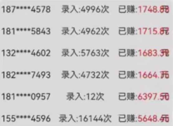 字母输入，5秒一单，单日收益轻松300+-小鹏项目网