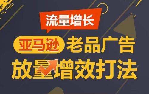 流量增长 亚马逊老品广告放量增效打法，短期内广告销量翻倍-小鹏项目网