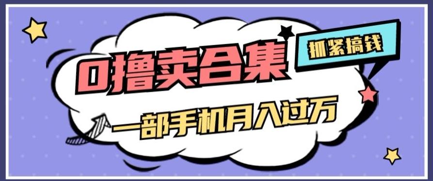 0撸项目月入过万，售卖全套ai工具合集，一单29.9元，一部手机即可【揭秘】-小鹏项目网