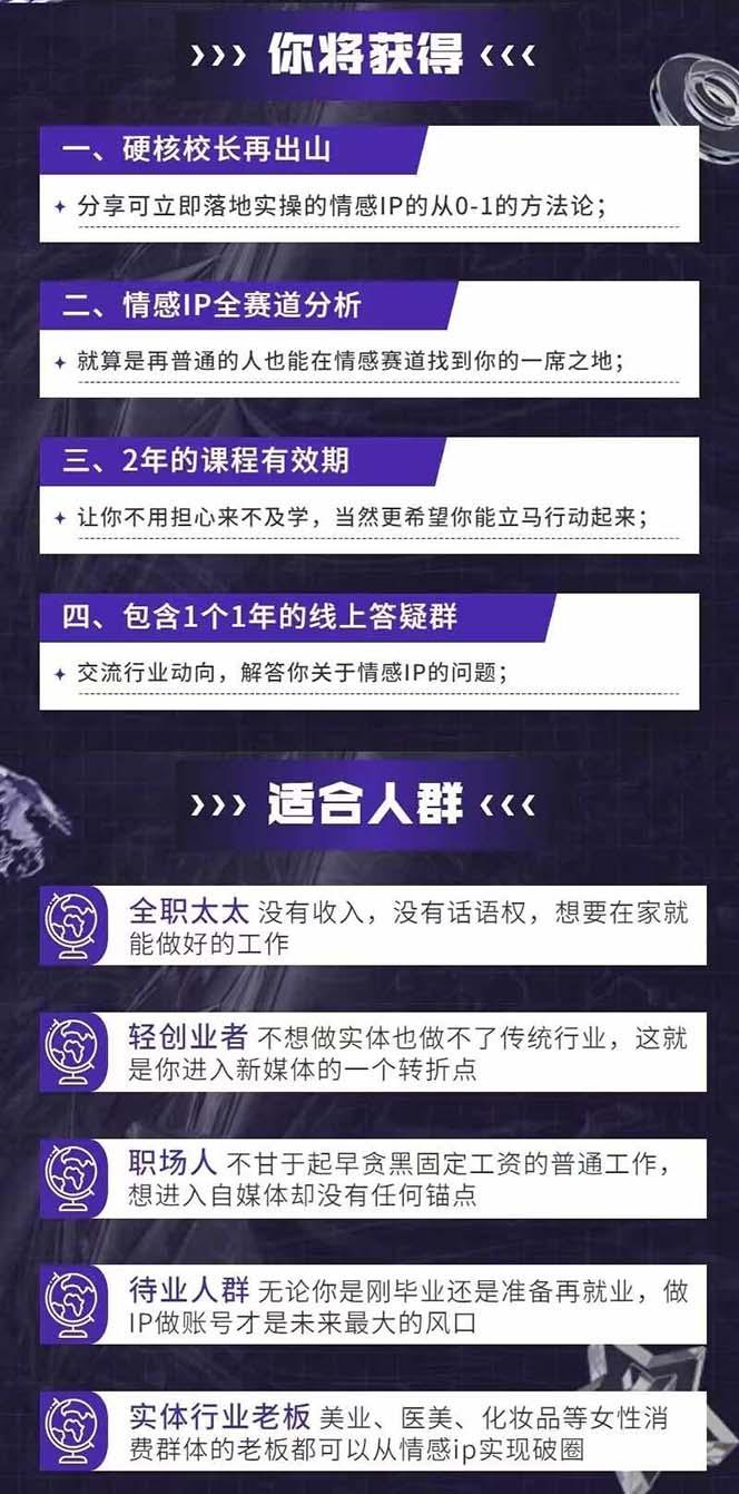 图片[1]-情感直播IP短视频全通大课，普通人的IP之路从情感赛道开始(18节-小鹏项目网