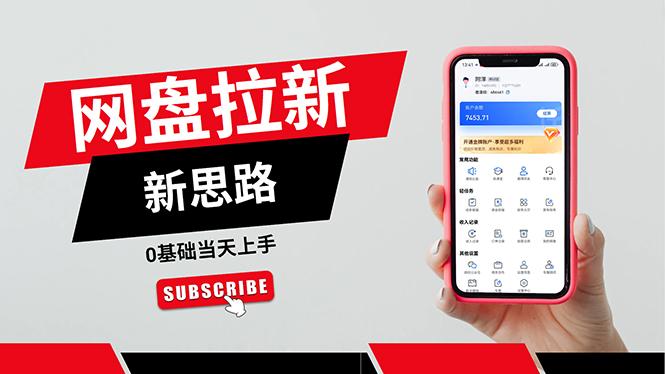 一天赚5000的秘密，网盘推广零基础操作，私域赚钱法，0基础当天上手-小鹏项目网