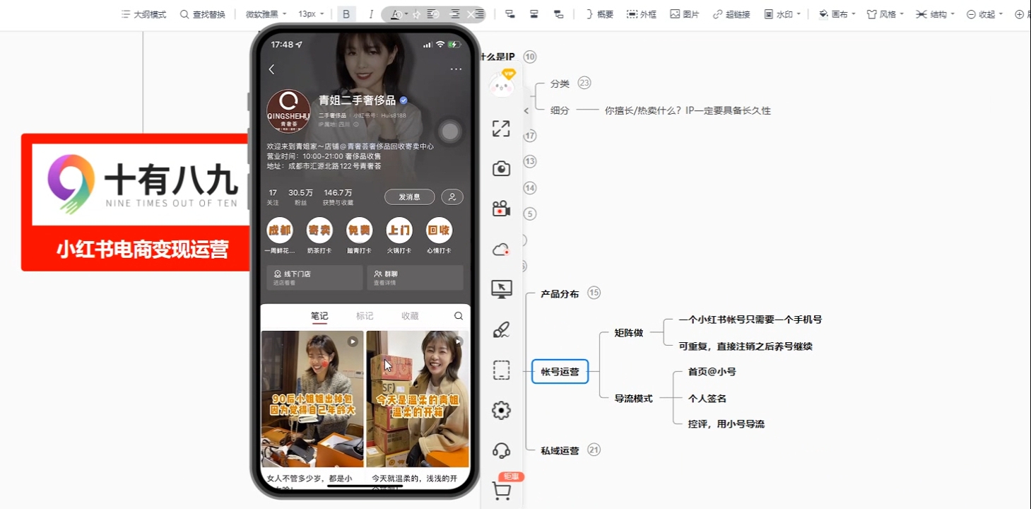 十有八九学院·新手如何从0-1玩转红薯店铺-小鹏项目网