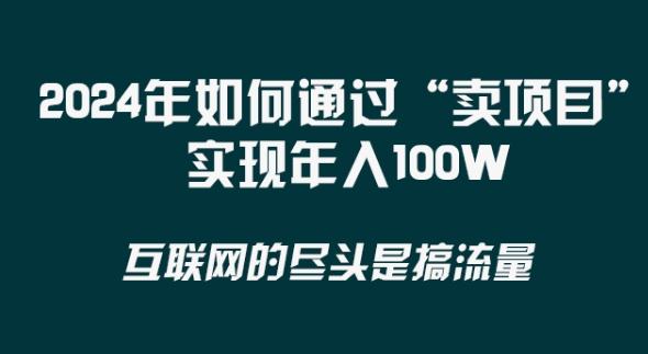 2024年 做项目不如‘卖项目’更快更直接！年入100万-小鹏项目网