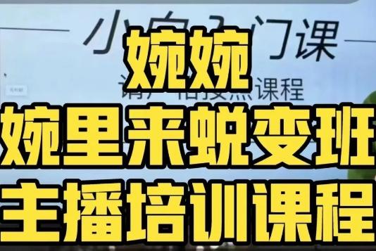 婉婉·婉里来蜕变班（主播课）全方位理解底层逻辑并灵活运用-小鹏项目网