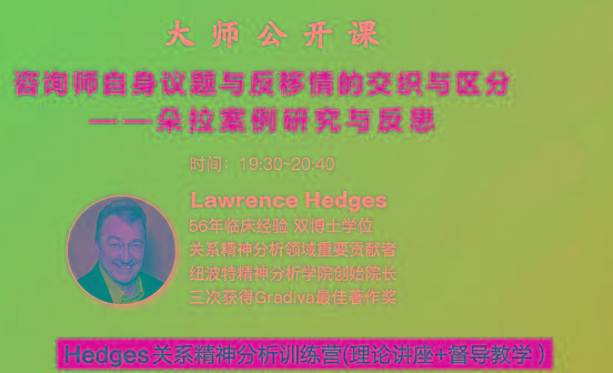 Hedges详解针对4种不同发展精神分析透视法-小鹏项目网